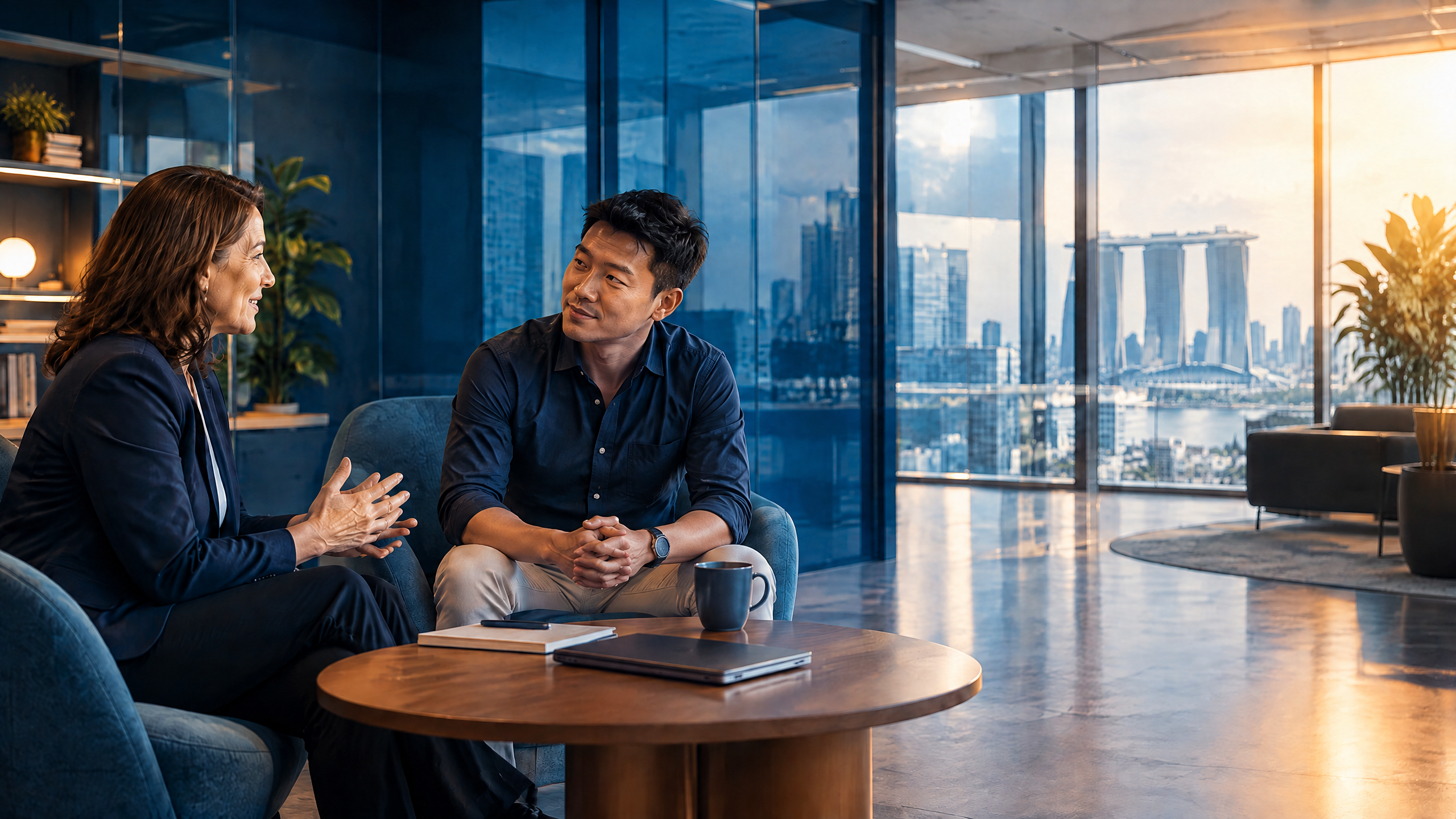 A one-to-one Polaris career coaching conversation in Singapore